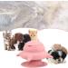 BCHBUD Puppy Kittens Feeder Milk Bowl 240ml - Nursing Bottles for Small Newborn Pets - Pink - Buy Online on GoSupps.com