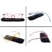 HEEYYOK Women's Round Frame Reading Glasses 3.00 - 4 Pack Colorful Fashion Readers with Spring Hinges - Buy Online on GoSupps.com