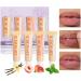 Kit de gommage pour les l vres exfoliant et cr me hydratante | Exfoliant pour les l vres 4 x Lip Plumper Kit de gommage l vres produits de soins des l vres cr me hydratante pour les l vres - Buy Online on GoSupps.com