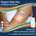 Large Silicone Bandages for Sensitive Skin - 40 Count Latex Free Hypoallergenic & Flexible Fabric - Painless Removal - Buy Online on GoSupps.com