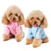 Dog clothing Small dog chihuahua clothes dog warm hoodies coat clothing sweater pet puppy dogs hoodie xs light blue and pink