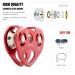 CAMNAL Zipline Trolley Kit with 25kN Carabiner | Dual Speed Trolley for Rock Climbing & Rescue | Red Climbing Pulley - Buy Online on GoSupps.com