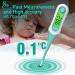 Buy Digital Oral Thermometer - Fast 8s Reading for Adults & Kids | 3 Color Backlit & Fever Alert - International Shipping Available - Buy Online on GoSupps.com