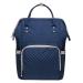 Caucko baby diaper bag with stroller hook multifunction nylon large capacity travel backpack for on the go with many compartments blue (KT01-4)