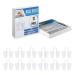 Snoring Solutions - A Simple Solution for Nasal Snorers - by Mobi Lock (Pack of 12 - Large - Soft Cone Silicone)
