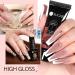 Ur Sugar Poly Gel Nail Set | 6 Colors Builder Kit for DIY Home Manicure | Base & Top Coat & Slip Solution Included | Perfect for Nail Extensions & Brown Shades - Buy Online on GoSupps.com