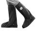Motorcycle shoes cover rain over shoes waterproof shoe slipproof rain shoes cover reusable motorcycle boot cover rain protection (42-43)