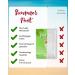 Summer Foot Premium Green Tea Oil Foot Pads - Bamboo Adhesive Wellness Plaster (2 Pieces) for Ultimate Comfort - Buy Online on GoSupps.com