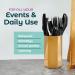 Plastic Spoons Heavy Duty - Plastic Soup Spoons - Disposable Spoons Plastic Utensils - Plastic Cutlery for Parties and Events Pack of 500 (Soup Spoons) - Buy Online on GoSupps.com