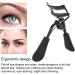 Verdant Touch Stainless Steel Eyelash Curler Stainless Steel Eyelash Curler Silicone Ring Pad Eye Lash Curling Tool Black Professional Cosmetic Tool - Buy Online on GoSupps.com