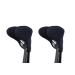 KMINA - Forearm Crutch Pads (x2 Units, Open Cuff), Crutch Pads, Crutches Padding for The Elbow, Crutches Replacement Pads, Crutches Forearm Pads, Padding for Crutches, Covers for Forearm Crutches 2 Count (Pack of 1)