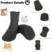 Verdpe Dog Shoes - 4 Pack Anti-Slip Paw Protection Socks with Adjustable Straps for Outdoor Use - Prevent Licking & Sliding - Buy Online on GoSupps.com