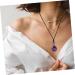 Beaupretty 3-Stone Crystal Healing Necklace with Safety Buckle - Delicate Couple's Accessory for Parties | International Shipping - Buy Online on GoSupps.com