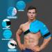 66FIT Shoulder Ice Pack - Hot/Cold Therapy Wrap for Pain Relief & Recovery - 17X16.5 - Buy Online on GoSupps.com