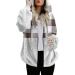 Buy Hanxiulin Oversized Plush Jacket for Women - Warm Lined Winter Coat Reversible Casual Fashion Hoodie - Buy Online on GoSupps.com