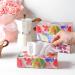 12 Pack 2 Ply Peace and Love Facial Tissue Boxes - Soft & Disposable - 1560 Sheets - For Car, Household, Kitchen, School & Bathroom - Buy Online on GoSupps.com