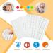 Dimiff Rubber Buffer - Self-Adhesive 100stk 10mm Height 3mm | Transparent Elastic Nips for Glass Plates Doors Cupboards & More - Buy Online on GoSupps.com
