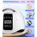 Zawaer LED UV Nail Lamp - 280W Professional Gel Nail Dryer 66 Lamp Pearls Fast Drying with 4 Timers & LCD Display Ideal for Home & Salon Manicures - Buy Online on GoSupps.com