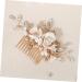 FRCOLOR Bridal Comb Wedding Hair Accessories for Brides Bridal Flower Insert Comb Hair Decor Lovely Hair Comb Bridesmaid Hair Accessories Wedding Hair Comb Reusable Headdress Party Supply - Buy Online on GoSupps.com
