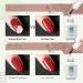 Rstyle Top Coat Gel Set - 4PC No Wipe Base & Primer UV LED Nail Lacquer - International Shipping Available - Buy Online on GoSupps.com