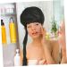 Baluue 2pcs Dry Hair Cap Deep Conditioning Cap Steamer Caps Blower Dryer Hat Thermal Hair Caps Black 190t - Buy Online on GoSupps.com