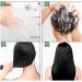 VKaoess Nourishing shampoo for plantbased hair coloring herbal ingredients for gray coverage longlasting shades of jet black dark brown and chestnut brown for women and men 300ml Dark Brown - Buy Online on GoSupps.com