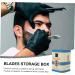 Angoily Kasten Klinge Razor Blade Storage Box - Ultimate Blade Dispenser for Men s Salon & Knife Organization | International Shipping Available - Buy Online on GoSupps.com