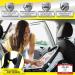 Dunlop 360 Adjustable Baby Car Mirror | Safe Rear View for All Vehicles | Secure Clamping System | Back Seat Auto-Level for Children - Buy Online on GoSupps.com