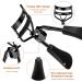 Sibba Professional Eyelash Curler with 10 Extra Silicone Pads - No Pull & Suitable for All Eye Shapes - Glossy Black - Buy Online on GoSupps.com