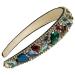 Fodattm Women's Glitter Rhinestone Wide Brim Headband Multicolor