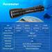 Odepro WD43PRO Dive Light - 1050 Lumens Super Bright Compact Scuba Diving Flashlight | IP68 Waterproof Submarine Torch for Underwater 150M Diving - Buy Online on GoSupps.com