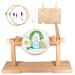 SolidGnik Embroidery Stand Adjustable Embroidery Hoop Holder with Embroidery Kit and 3PCS Embroidery Hoops