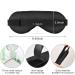 Haskirky Light Blocking Eye Mask - Adjustable Unisex Travel & Meditation Mask - Comfortable Sleep Mask with Cartoon Cacti Design - Buy Online on GoSupps.com