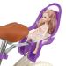EIRONA Children's Bicycle Doll Seat with Sticker DIY for Girls Bicycle Doll Seat Children's Bicycle Accessories Purple