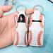 Honbay 12PCS Baseball Pattern Lip Balm & Chapstick Holder Keychain - Stylish Clip-on Sleeve Pouch for Travel & Daily Use with Handbags & Backpacks - Buy Online on GoSupps.com