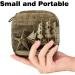 Menstruation Pad Bag with Zipper | Vintage Wood Sailboat Design | Stylish Collection Bags for Women & Girls - Buy Online on GoSupps.com