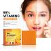 TMEEIHNSS 3PCS Vitamin C Soap Set - Handmade Orange Organic Soap for Face & Body - Buy Online on GoSupps.com