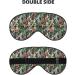 Jungle Sleep Mask - Adjustable Double-Sided Eye Mask for Ultimate Comfort & Eye Care | Soft Sleeping Eye Covers to Reduce Eye Edema - Buy Online on GoSupps.com
