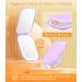 Gospire Lighted Travel Makeup Mirror With Light and Magnification 3X Magnification Rechargeable Small Mirror with Three-color Adjustable Light Led Mini Mirror for Purse Purple - Buy Online on GoSupps.com