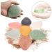 4 Pieces Konjac Facial Sponge Face Exfoliation Cleaning Sponge Natural Exfoliating Puff Scrub for Makeup Removal and Gentle Deep Pore Cleansing - Buy Online on GoSupps.com