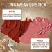 CATKIN Semi-Matte Lipstick Long Lasting Matte Lipstick High Impact Color Moisturizer Infused with Vitamin E and Avocado Oil Smooth Soft Texture - Buy Online on GoSupps.com