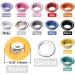 360 Sets 1/4 Inch Multi-Color Metal Grommet Eyelets Kit with Installation Tools - 12 Colors | Hotetey Grommet Tool Kit - Buy Online on GoSupps.com