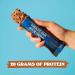 Barebells Protein Snacks Bars Chocolate Dough - 55g of High Protein - Chocolate Protein Bar with 1g of Total Sugars - Perfect on The Go Protein Snack & Breakfast Bars Chocolate Dough 12 Count (Pack of 2) - Buy Online on GoSupps.com