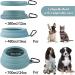 Ohmo Dog Travel Bowl - Anti-Drooling Portable 700ml Foldable Water Bowl for Road Trips - Unique Design in Light Blue - Essential Dog Travel Accessories - Buy Online on GoSupps.com