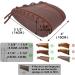 WAYNES DOG Leather Canvas Slip-On Recoil Pad | Non-Slip Buttstock Extension for Rifles & Shotguns - Brown | Shop Internationally - Buy Online on GoSupps.com