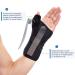 Quick-Strap Wrist & Thumb Spica Splint for De Quervain's Tenosynovitis Tendonitis & Arthritis - L/XL Left Hand Support Cast - Buy Online on GoSupps.com