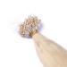 Micro Ring Hair Extensions #613 - Clear Light Blonde 60cm | 100% Remy Real Hair Easy to Use 25 Strands 0.5g Each - Buy Online on GoSupps.com