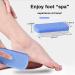 Foot Pumice Stone Foot Scrubber Pedicure Exfoliator Tool Double Sided Pedicure Stone Hard Dry and Dead Skin Callus Remover Foot Scrubber for Foot Care Spa Pack of 2 - Buy Online on GoSupps.com
