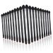 IWOWHERO Powder Applicator 20pcs Double Eye Shadow Makeup Eyeshadow Makeup Applicators Kit Women Makeup Brush Miss Major Set
