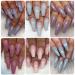 ROSALIND 6 Colors UV Gel Nail Polish Set - Candy Colors for Summer | Soak Off UV LED Cured - 10ml Collection of Nude Pink Green & Blue - Buy Online on GoSupps.com
